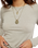 Nova Long Sleeve T-Shirt in Caiman