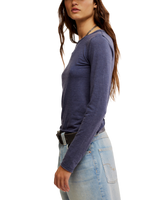 Nova Long Sleeve T-Shirt in Peacoat