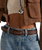 Preston Stud Belt in Mocha
