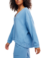 Staycation Sweatshirt in Blissful Blue