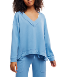Staycation Sweatshirt in Blissful Blue