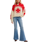 Mythical Jumper in Vanilla Scarlet Combo