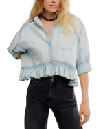 Bailey Denim Shirt in Light Tint Wash