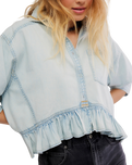 Bailey Denim Shirt in Light Tint Wash