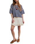 Lady Tulip Mini Skirt in Tea