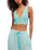 Petal Party Plunge Bralette in Watersprout