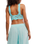 Petal Party Plunge Bralette in Watersprout