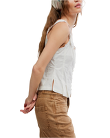 Bridgette Corset Top in Clean Ivory
