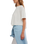 Elsie Swing T-Shirt in White Whisper