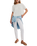 Elsie Swing T-Shirt in White Whisper