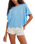 Elsie Swing T-Shirt in Blissful Blue