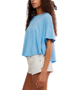 Elsie Swing T-Shirt in Blissful Blue
