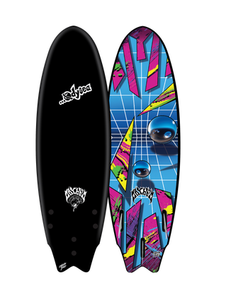 The Catch Surf Odysea X Lost 6'5 RNF Softboard in Black 24