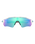The Oakley Radar EV Path Team Colors Prizm Sunglasses in Prizm Sapphire & Polished White