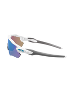 The Oakley Radar EV Path Team Colors Prizm Sunglasses in Prizm Sapphire & Polished White