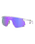 The Oakley BXTR Metal Prizm Sunglasses in Matte Clear & Prizm Violet