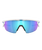 The Oakley Sphaera Prizm Polarised Sunglasses in Matte White & Prizm Sapphire