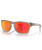 The Oakley Sylas Prizm Sunglasses in Grey Ink & Prizm Ruby