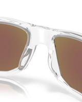 The Oakley Gibston XL Polarized Sunglasses in Prizm Sapphire & Clear