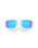 The Oakley Gibston XL Polarized Sunglasses in Prizm Sapphire & Clear