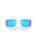 The Oakley Gibston XL Polarized Sunglasses in Prizm Sapphire & Clear