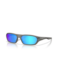 The Oakley Terraforma Polarized Sunglasses in Prizm Sapphire & Matte Grey Smoke