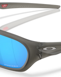 The Oakley Terraforma Polarized Sunglasses in Prizm Sapphire & Matte Grey Smoke