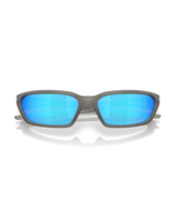 The Oakley Terraforma Polarized Sunglasses in Prizm Sapphire & Matte Grey Smoke