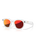 Meta HSTN Sunglasses in Warm Grey & Prizm Ruby