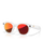 Meta HSTN Sunglasses in Warm Grey & Prizm Ruby