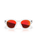 Meta HSTN Sunglasses in Warm Grey & Prizm Ruby