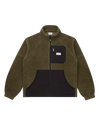 The Parlez Mens Ascend Fleece in Moss