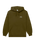 The Parlez Mens Chisel Hoodie in Moss