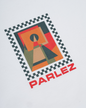 The Parlez Mens Figura T-Shirt in White