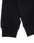 The Parlez Mens Dowe Hoodie in Black