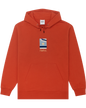 The Parlez Mens Copa Hoodie in Burnt Ochre