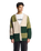 Flinton Knit Cardigan in Kelp Green