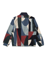 The Parlez Mens Ripley Fleece Jacket in Multi