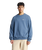 The Parlez Mens Vernon Oversized Crew Sweatshirt in China Blue