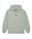 The Parlez Mens Maddox Hoodie in Sea Mist