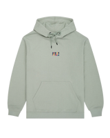 The Parlez Mens Maddox Hoodie in Sea Mist