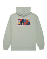 The Parlez Mens Maddox Hoodie in Sea Mist
