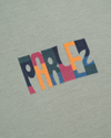 The Parlez Mens Maddox Hoodie in Sea Mist