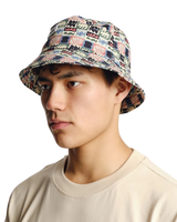 The Parlez Mens Azure Bucket Hat in Multi
