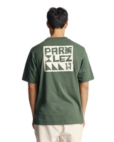 The Parlez Mens Maran T-Shirt in Kelp Green