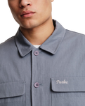 The Parlez Mens Paris Jacket in Slate Blue