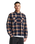 The Parlez Mens Chicago Shirt in Navy Check