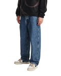 The Parlez Mens Indy Jeans in Mid Indigo Wash