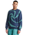 The Parlez Mens Pacific Knit Jumper in Lagoon