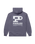 The Parlez Mens Orbit Hoodie in Purple Haze